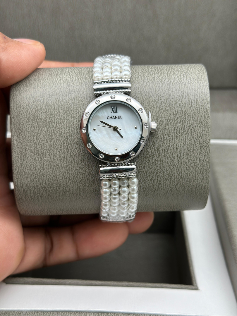 Buy Chanel Pearl Bracelet Ladies Watch - Image 5