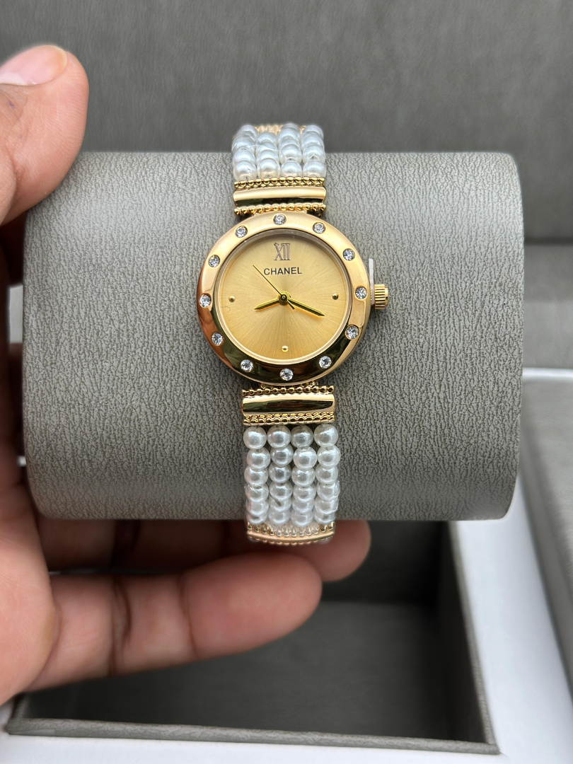 Buy Chanel Pearl Bracelet Ladies Watch - Image 3