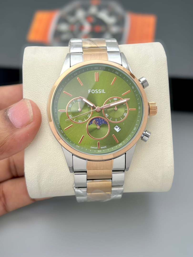 Buy Fossil Men Stainless Steel Chronograph Watch - Image 3