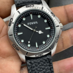 Buy Fossil Men Leather Strap Watch