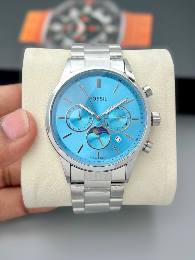 Buy Fossil Men Stainless Steel Chronograph Watch - Image 4