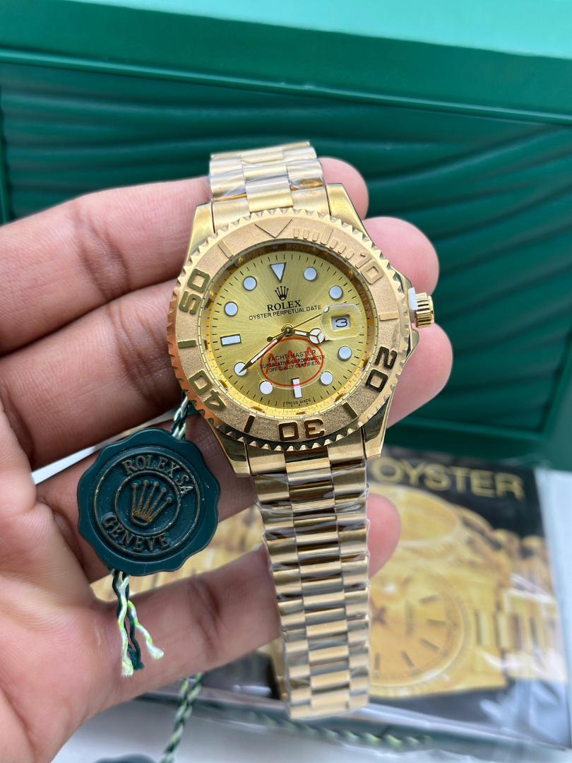 Buy Rolex Yacht Master Gold Men’s Watch - Image 4