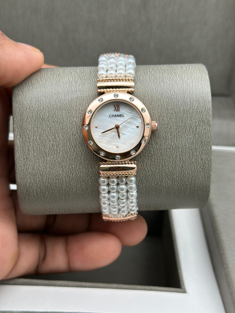 Buy Chanel Pearl Bracelet Ladies Watch - Image 4
