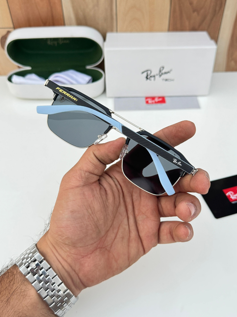 Buy Ray-Ban Scuderia Ferrari Square Sunglasses - Image 3